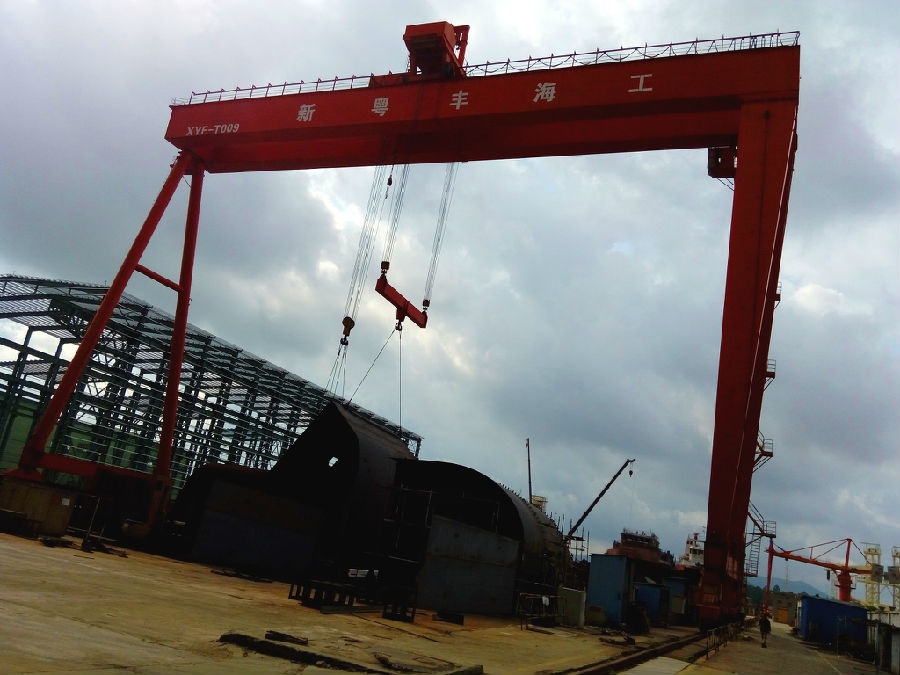 廣東江門門機(jī)安全監(jiān)控系統(tǒng)現(xiàn)場安裝圖一